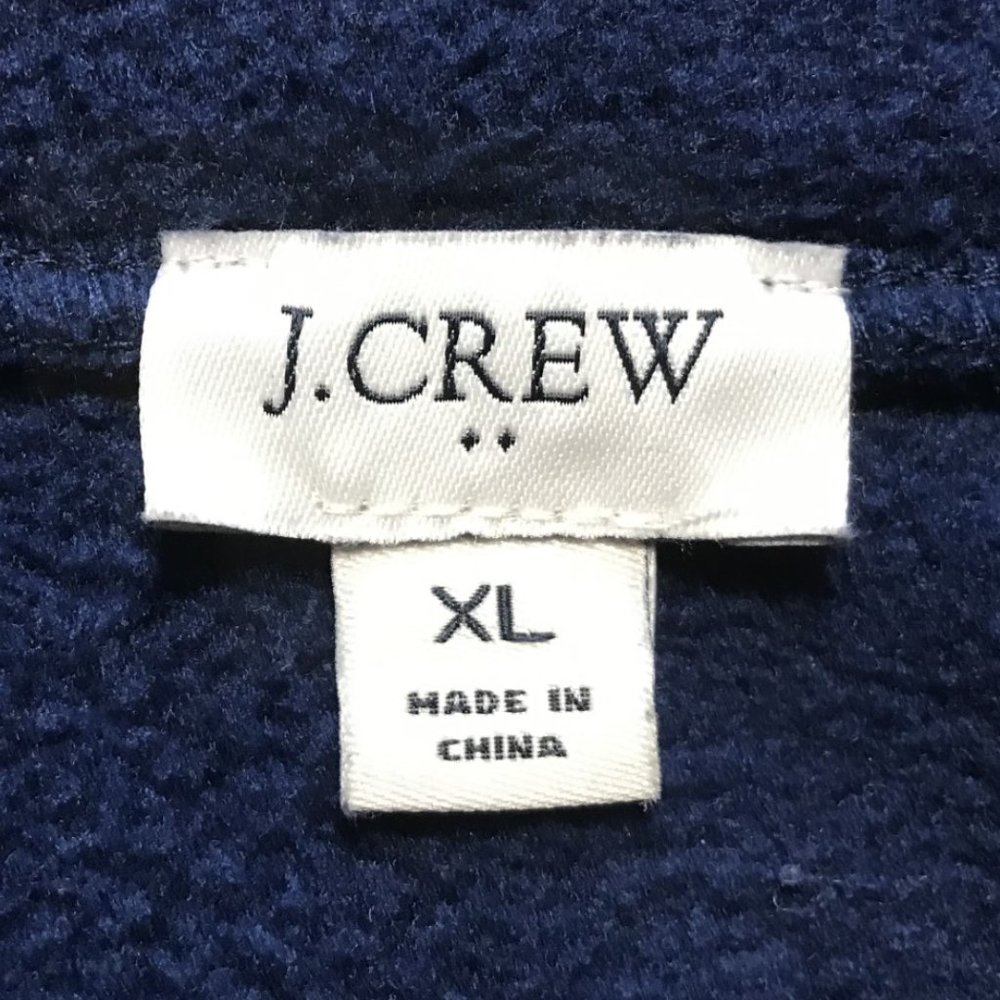 J. Crew Factory Sherpa Button-Front Tunic In Anti… - image 2